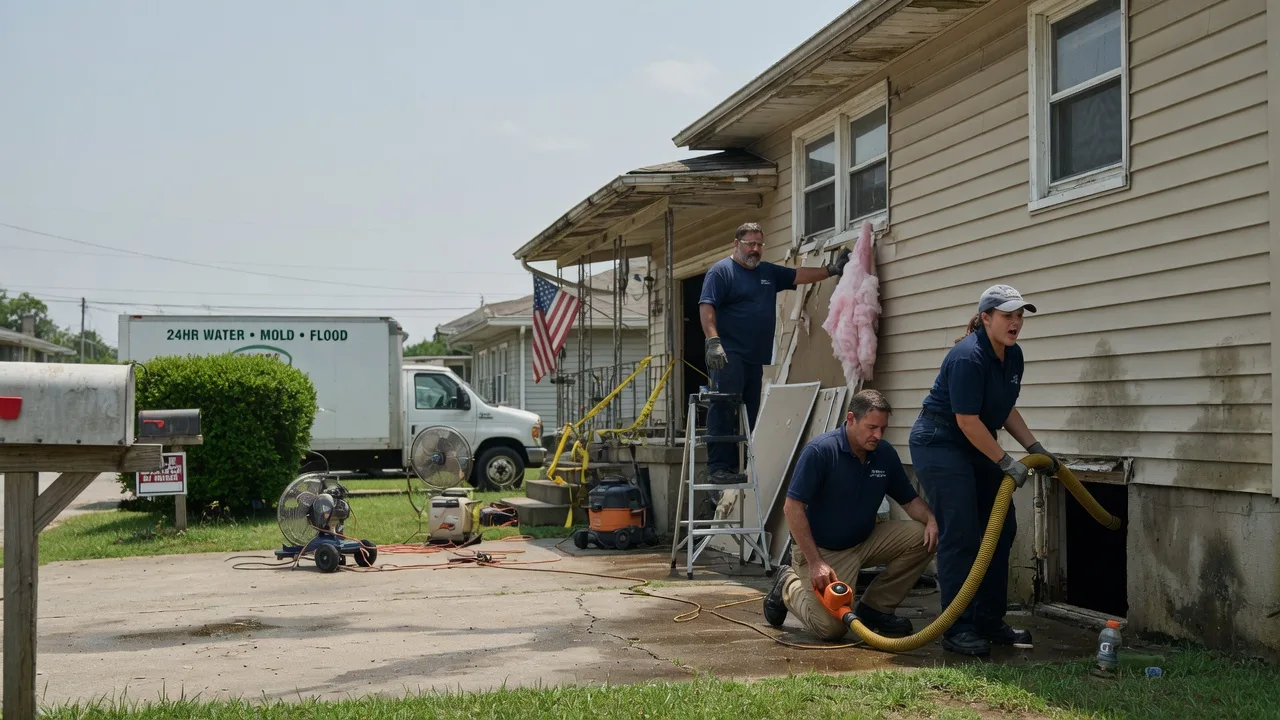 Water Damage Repair in Yoder, WY near me